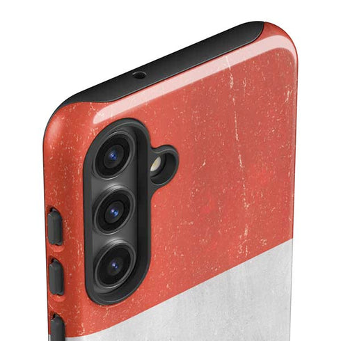 Netherlands Flag Distressed Galaxy S25 Impact Case